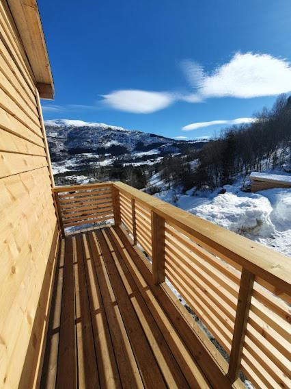 Appartement Molden 2-Fjellutsikt Og Jacuzzi Tilgang. à Luster Extérieur photo